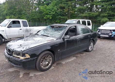 2002 BMW 530 I Automatic z USA, uszkodzony, nr VIN WBADT63482CH85122